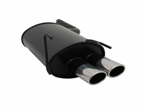 Novus Sportendschalld�mpfer f�r Mercedes CLK-Klasse inkl. Cabrio (W208) 2 x 85/58mm AM-Design