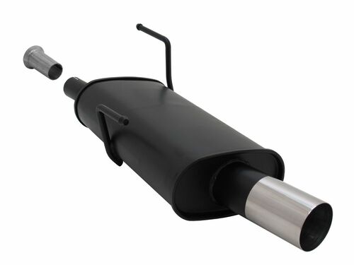 Novus Sportendschalld�mpfer f�r Peugeot 206CC 1 x 76mm RL-Design
