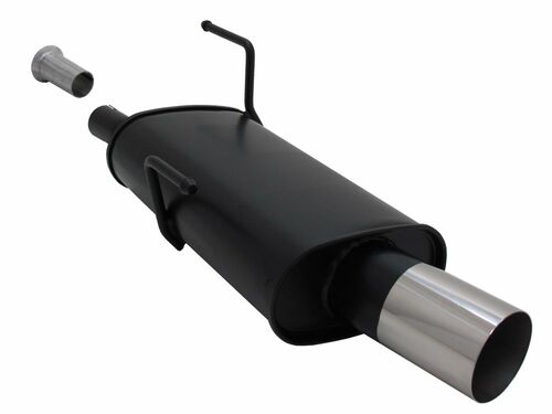Novus Sportendschalld�mpfer f�r Peugeot 206 1 x 90mm RL-Design