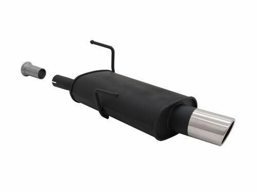 Novus Sportendschalld�mpfer f�r Peugeot 206 1 x 90mm SR-Design