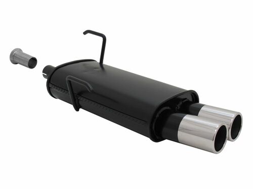 Novus Sportendschalld�mpfer f�r Peugeot 206CC 2 x 76mm