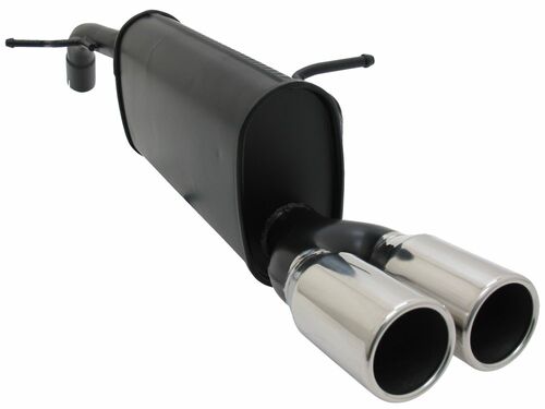 Novus Sportendschalld�mpfer f�r Peugeot 207 (WA/WC) 2 x 76mm