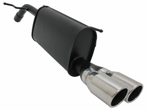 Novus Sportendschalld�mpfer f�r Peugeot 207 (WA/WC) 2 x 76mm SR-Design