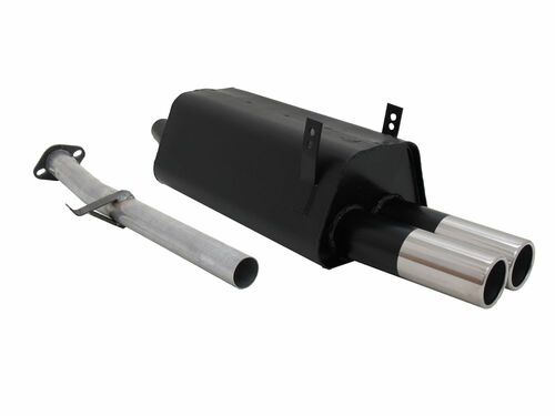 Novus Sportendschalld�mpfer f�r BMW E36 Limousine (3/B) 2 x 76mm