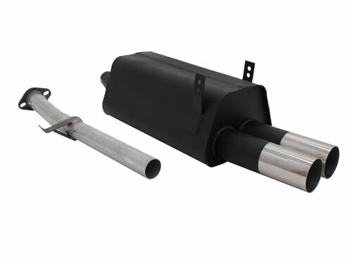 Novus Sportendschalld�mpfer f�r BMW E36 Cabrio (3/C) 2 x 76mm RL-Design