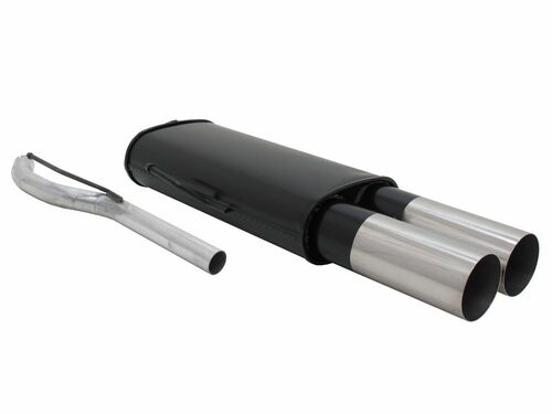 Novus Sportendschalld�mpfer f�r VW Passat (Typ 35i) Limousine & Variant 2 x 76mm RL-Design