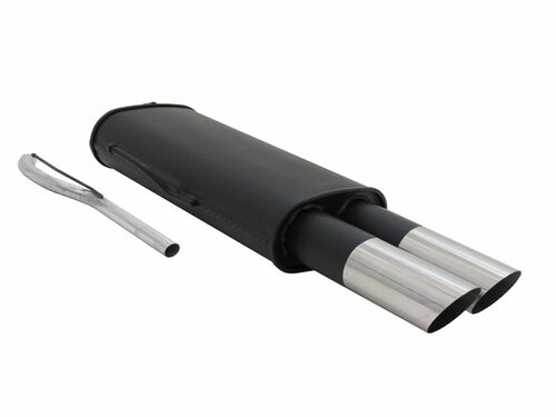 Novus Sportendschalld�mpfer f�r VW Passat (Typ 35i) Limousine & Variant 2 x 76mm MS-Design