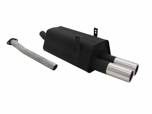 Novus Sportendschalld�mpfer f�r BMW E36 Limousine (3/B) 2 x 76mm