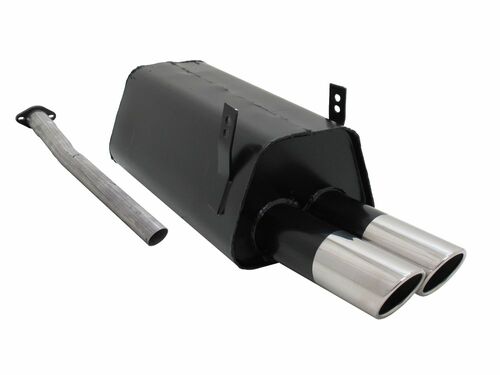 Novus Sportendschalld�mpfer f�r BMW E36 Touring (3/B) 2 x 76mm SR-Design