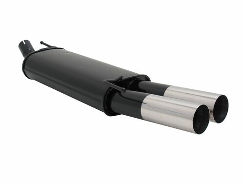 Novus Sportendschalld�mpfer f�r VW Golf IV Cabrio (1E7) 2 x 76mm RL-Design