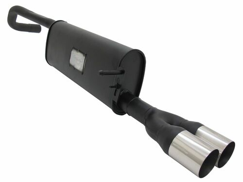 Novus Sportendschalld�mpfer f�r Seat Ibiza (6J/6P) 2 x 76mm RL-Design