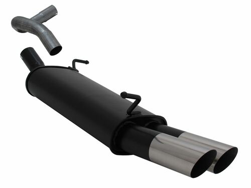 Novus Sportendschalld�mpfer f�r Seat Ibiza (6L) 2 x 76mm MS-Design