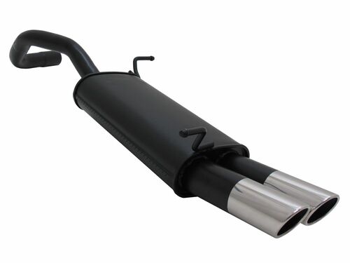 Novus Sportendschalld�mpfer f�r Seat Ibiza (6L) 2 x 76mm SR-Design