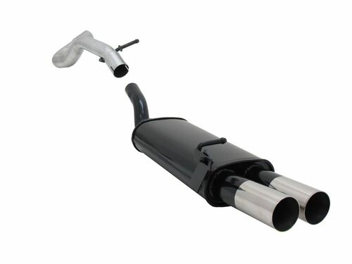 Novus Sportendschalld�mpfer f�r Seat Leon (1M) 2 x 76mm RL-Design