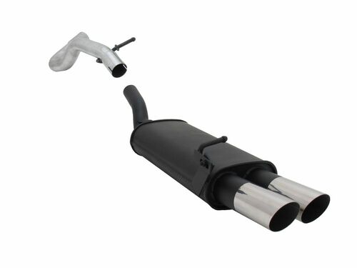 Novus Sportendschalld�mpfer f�r VW Golf IV (1J) 2 x 76mm MS-Design