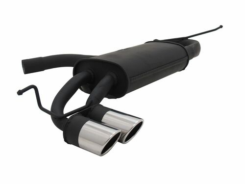 Novus Sportendschalld�mpfer f�r VW Golf V Plus (1K) 2 x 76mm SR-Design