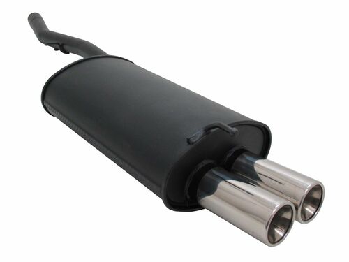 Novus Sportendschalld�mpfer f�r BMW E46 Limousine (346L/C) 2 x 76mm