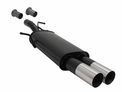 Novus Sportendschalld�mpfer f�r Citroen C4 Coupe 2 x 76mm RL-Design