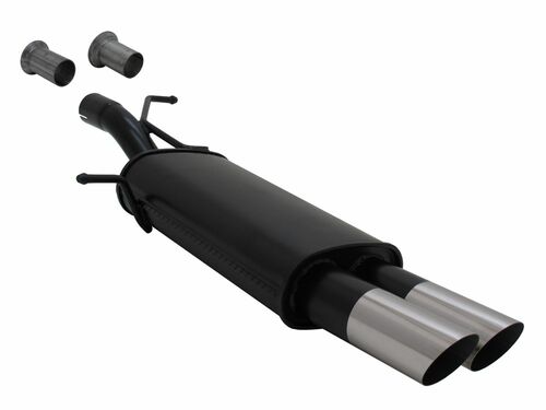 Novus Sportendschalld�mpfer f�r Citroen C4 Coupe 2 x 76mm MS-Design