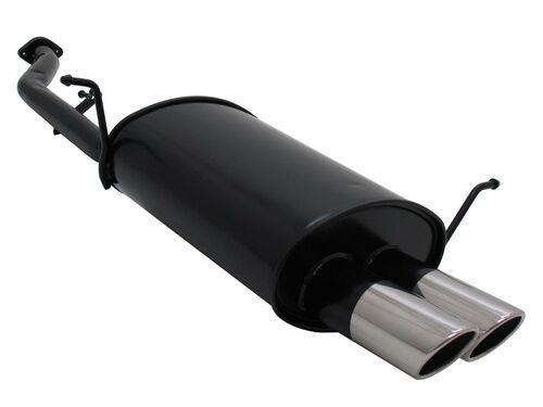 Novus Sportendschalld�mpfer f�r BMW E36 Compact (3/C G) 2 x 76mm SR-Design