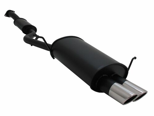 Novus Sportendschalld�mpfer f�r BMW E36 Compact (3/C G) 2 x 76mm SR-Design