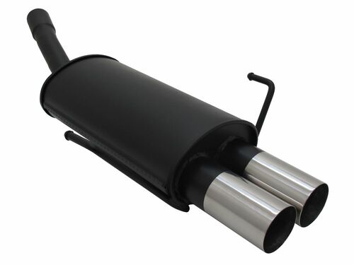 Novus Sportendschalld�mpfer f�r Opel Astra H (A-H) 2 x 76mm RL-Design