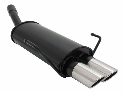 Novus Sportendschalld�mpfer f�r Opel Astra H (A-H) 2 x 76mm SR-Design