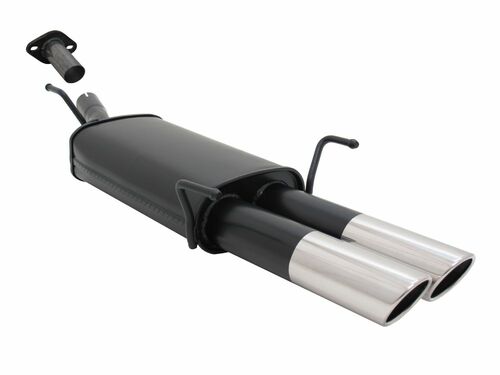 Novus Sportendschalld�mpfer f�r Opel Astra G Coupe (G/T98) 2 x 76mm SR-Design
