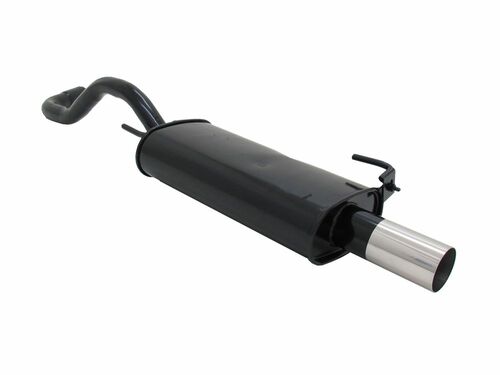 Novus Sportendschalld�mpfer f�r VW Polo IV (6N/6N2) 1 x 76mm RL-Design