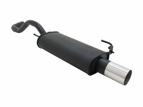 Novus Sportendschalld�mpfer f�r VW Polo IV (6N/6N2)Facelift 1 x 90mm RL-Design