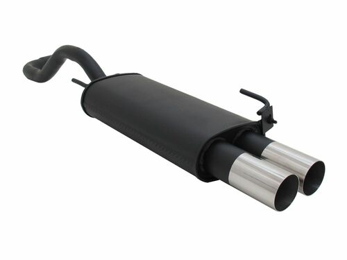 Novus Sportendschalld�mpfer f�r VW Polo IV (6N/6N2)Facelift 2 x 76mm RL-Design