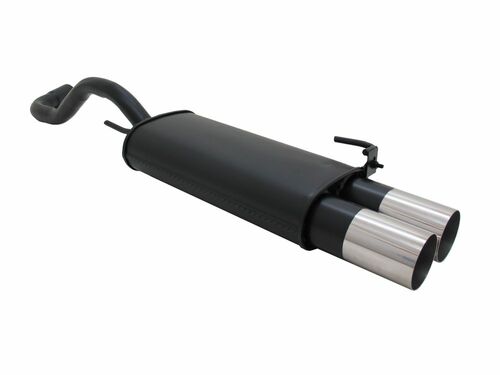 Novus Sportendschalld�mpfer f�r VW Polo IV (6N/6N2)Facelift 2 x 90mm RL-Design