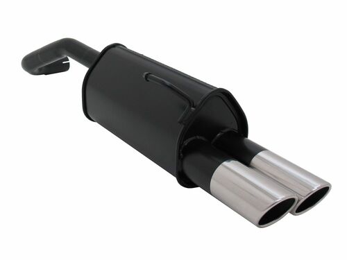 Novus Sportendschalld�mpfer f�r VW Lupo (6X) 2 x 76mm SR-Design