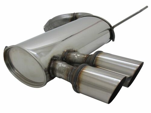 Novus Sportendschalld�mpfer f�r BMW E90 / E91 (390L) 2 x 76mm MS-Design