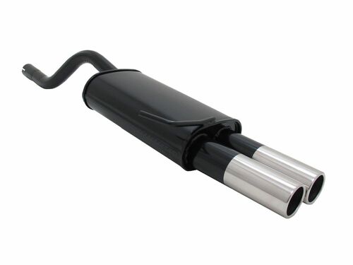 Novus Sportendschalld�mpfer f�r Renault Clio II (BB0/CB0) 2 x 76mm