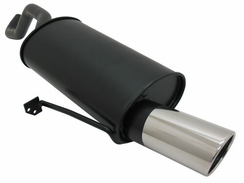 Novus Sportendschalld�mpfer f�r Renault Clio III (BR0/CR0) 1 x 90mm SR-Design