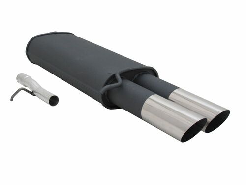 Novus Sportendschalld�mpfer f�r VW Passat Variant 2 x 76mm MS-Design