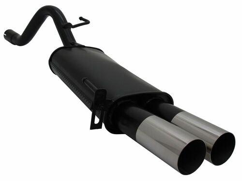 Novus Sportendschalld�mpfer f�r Fiat Grande Punto 2 x 76mm RL-Design