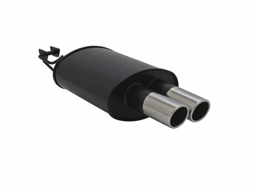Novus Sportendschalld�mpfer f�r BMW E39 Limousine (E39) 2 x 76mm SR-Design