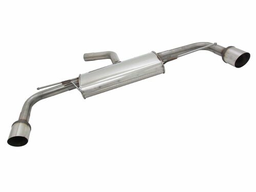 Novus Edelstahl Sportendschalld�mpfer f�r VW Golf VI GTI-Look (1K) 2 x 90mm MS-Design