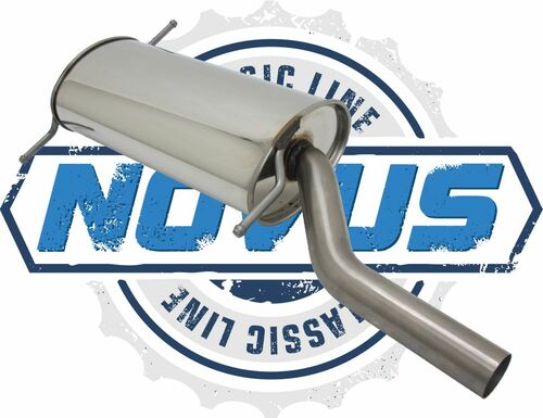 Novus Classic Line Edelstahl-Endschalld�mpfer f�r VW Golf I Cabrio 155