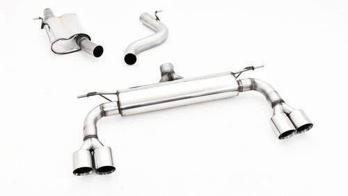 Friedrich Motorsport 76mm Duplex-Anlage f�r VW T-ROC 4motion 2.0l TSI 140kW Bj. 11/2017-08/2018