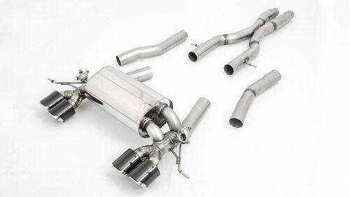 Friedrich Motorsport 2x76mm Duplex-Anlage f�r BMW M3 G80 inkl. Competition|M4 G82/G83 Coupe & Cabrio 3.0l Bi-Turbo 353/375kW inkl. xDrive ab Bj. 03/2021 originale Klappensteuerung kann weiterverwendet werden