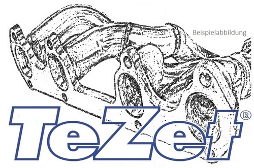 TeZet F�cherkr�mmer f�r AUDI 80, Typ 81, 4-Zyl. ohne Kat 81/82kw, Motor: YZ, DZ, DS Bj. 1982-1987