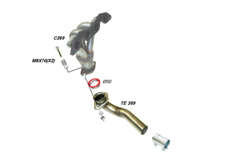 TeZet F�cherkr�mmer f�r HONDA CIVIC, VTEC 1.6I 16V, 110PS, Motor: D16V1 Bj. 2001-