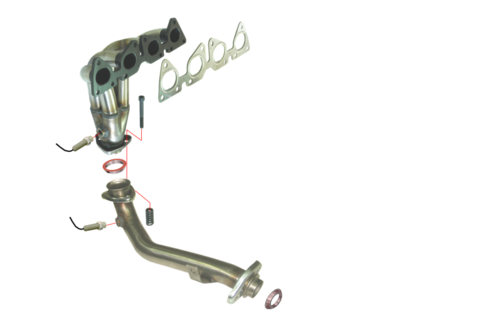 TeZet F�cherkr�mmer f�r PEUGEOT 207 1.4i 16V 95PS, Motor: G-8FP/SF01 Bj. 2007-