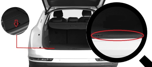 Ladekantenschutzfolie innen fahrzeugspezifisch f�r Skoda Octavia IV Combi 2019-