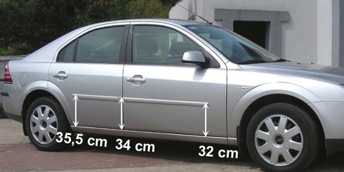 Seitenleisten-Satz f�r Ford Mondeo III Stufenheck 4-T�rer  2000-2007