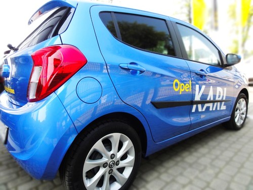 Seitenleisten-Satz f�r Opel Karl Steilheck 5-T�rer  2015-