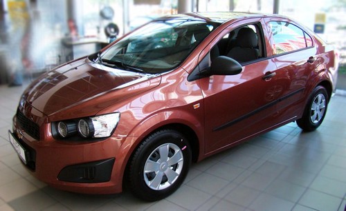 Seitenleisten-Satz f�r Chevrolet Aveo (T300) Stufenheck 4-T�rer  2011-